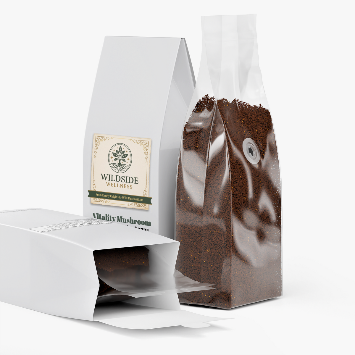 Vitality Mushroom Coffee (Medium Roast)