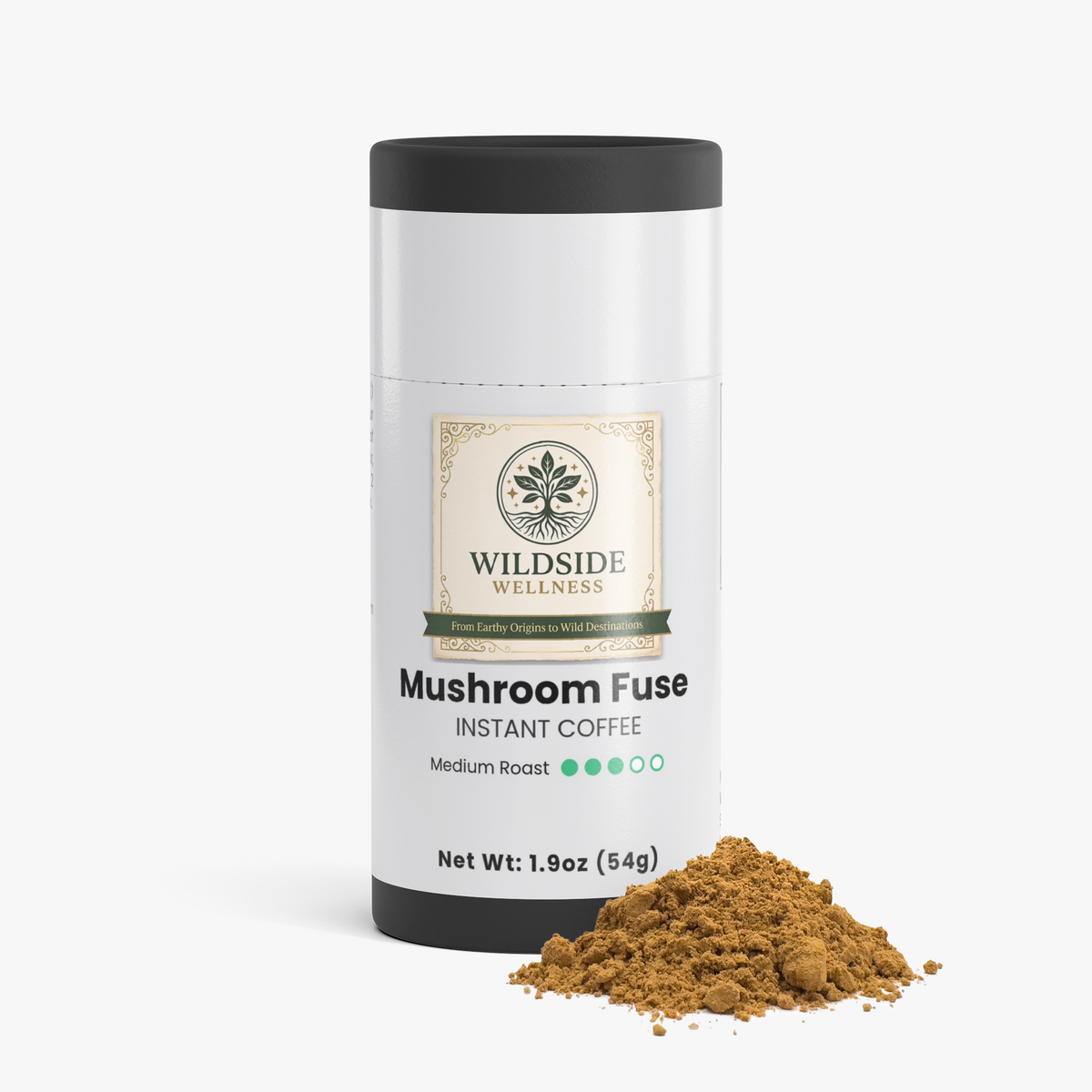 medium roast mushroom instant coffee