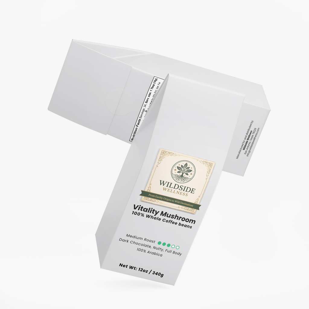 medium roast mushroom coffee