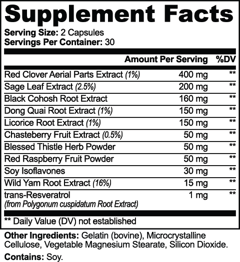 womens vitality supplement y Formula
