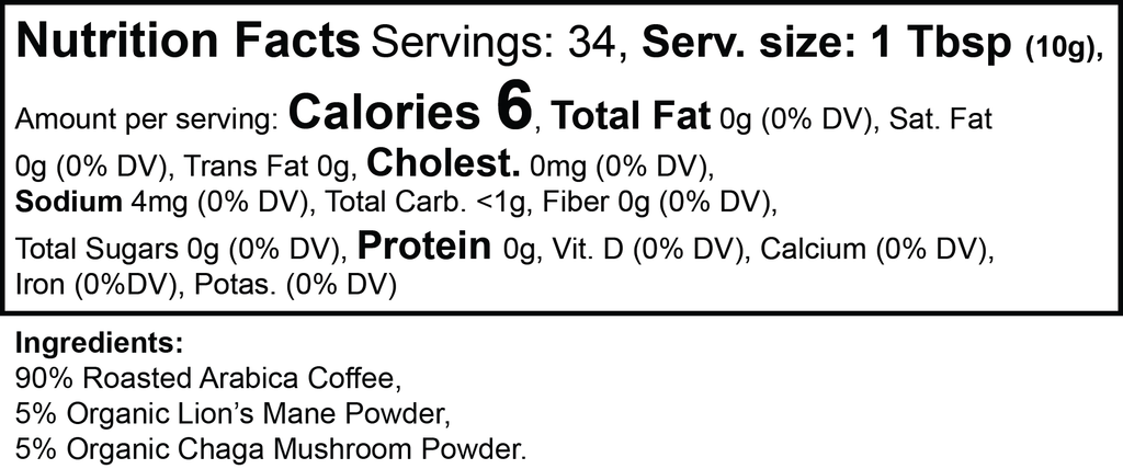 medium roast mushroom coffee (Medium Roast)